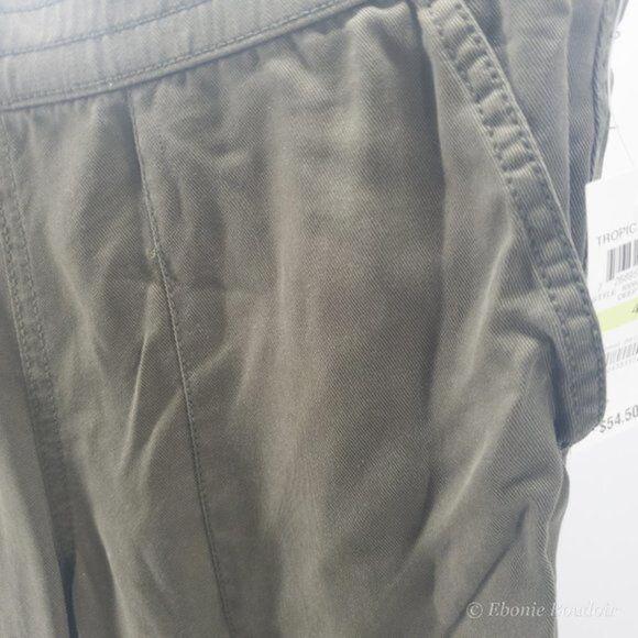 Style & Co Tencel® Jogger Pants Deep Moss 4 - Picture 7 of 9